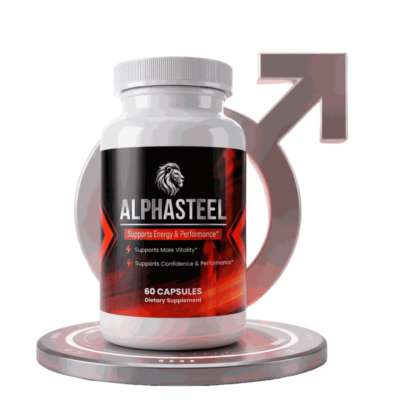 AlphaSteel capsules, sealed bottle from the 2026 production run